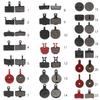Pastilhas de Freio Semi-Metálicas para Bicicleta de Montanha Bb5 M355 M446 Pastilhas para Freio a Disco Óleo