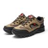 Zapatos de Senderismo para Hombre para Exterior 2025 Nuevos Casual Cálidos Transpirables Cómodos Zapatos de Senderismo Resistentes al Frío Punta Redonda Tacón Plano Zapatos de Protección Laboral