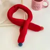 Nueva Bufanda Cálida a Prueba de Viento de Color Sólido para Niñas de Otoño e Invierno Bufanda de Invierno Linda Estilo Extranjero para Niños Lote de Bufandas