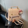 Moda Nicho Francesa Retro Bolso de Mano Pequeño para Mujer Nueva Mochila de Clase para Estudiantes Primavera 2025 Bolso Cruzado