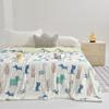 Colcha de Algodón Tejido de Grado Materno e Infantil con Hielo de Seda Refrescante para Uso Individual o Doble, Colcha Refrescante de Verano, Colcha Reversible, Colcha de Doble Uso, Refrescante