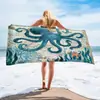 Toallas de Playa Personalizadas Transfronterizas, Toallas de Baño Clase A de Secado Rápido, Microfibra Absorbente con Logo Personalizado, Productos de Verano al por Mayor