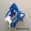 Polea de Arrastre de Línea Eléctrica de 2 Toneladas con Nylon Plegado Reforzado, Polea de Doble Propósito para Colgar, Herramienta de Electricista para Arrastrar Cables, Polea de Elevación