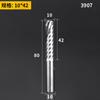 Fresa espiral de un solo filo Shanghai Hao 3.175/4/6/8/10 mm, cortadora de acrílico CNC, cabezal de corte de grabado de acero de tungsteno