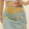 Cadena de Cintura Metálica para Mujer de Venta Caliente Europea y Americana, Cinturón Cadena de Cintura con Hebilla de Patrón de Mariposa Retro, Accesorios para Cinturón de Abrigo, Vestido
