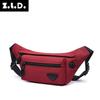 Coreano novo homens e mulheres cintura saco leve de poliéster pano ombro crossbody bag portátil multi-cor bolsa de moeda
