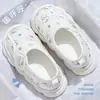 Pantuflas especiales para alfombras de gateo, modelo de mujer, nuevo estilo primavera y otoño 2026, zapatos de maternidad posparto, 789 zapatos de cuarentena, estilo fino de verano