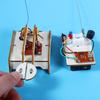 Transmissor Sem Fio Brinquedo Educacional DIY para Idades 7-14, Ferramenta de Ensino Experimental de Montagem em Madeira, Venda Direta da Fábrica a Partir de Uma Peça