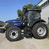Trator agrícola Lovo M1404-5X com câmbio reversor, cabine climatizada, para aragem, preparo de solo com cultivador rotativo e retorno de palha para o campo