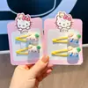 Lindos Pasadores de Pelo Infantiles de Dibujos Animados, Diseño de Gato de Dibujos Animados para Bebés Niñas, Pasadores de Pelo para la Parte Trasera de la Cabeza, Pinzas BB, Pinzas Laterales, Pinzas para el Flequillo, Accesorios para el Cabello
