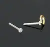 Acessórios para Brincos DIY Pinos de Orelha de Resina Transparente Cuidado com Furos na Orelha Hastes para Orelha Pequenos Piercings de Orelha Joias para Orelha Atacado