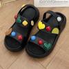 Sandalias y Pantuflas de Plataforma para Mujer Casuales a la Moda para Playa para Exterior Pantuflas Dobles Verano 2023 Sandalias Suaves Combinables