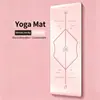 Esterillas de yoga transfronterizas, esterillas de fitness de caucho PU para uso doméstico, engrosadas y antideslizantes, obtenidas directamente del fabricante para venta al por mayor personalizada