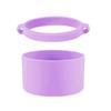 Novo Cordão de Silicone Transfronteiriço para Copo de Água, Colar, Anel de Batida de Silicone Elástico para Copo de Água, Copo de Água Portátil com Silicone