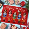 Tapetes de Chão de Natal Transfronteiriços Papai Noel Boneco de Neve Veludo de Cristal Tapete Estampado Cozinha Tapetes Antiderrapantes Tapetes Absorventes
