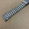 Accesorios para reloj correa brazalete de acero inoxidable plano 20mm