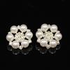 Botões de Liga Quentes de Venda Costurados à Mão Seis Pérolas Botões de Diamante Strass Materiais para Joias DIY Botões Decorativos Pequenos de Fragrância