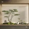 Plantas Verdes Arce Artificial Paisajismo Arce Japonés Villa Patio Sala de Té Escaparate Plantas de Paisajismo Decoración Adornos
