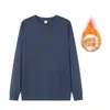 Sudadera Personalizada para Hombre Sudadera Pesada de 300 g Cuello Redondo Diseño Libre Estampado de Patrón Logo Color Puro Sudadera para Hombre