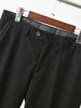 Quitar Gabinete otoño e invierno traje grueso pantalones hombres sin planchar antiarrugas holgado hombres de mediana edad pantalones de traje pantalones de trabajo VK005