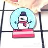 Broche de acrílico Patch Atacado Bonito Acessórios para roupas Pin Fivela personalizada Pin Véspera de Natal Emblema de Natal