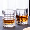 Conjunto de Copos de Vidro Transparente para Casa Estilo Europeu Copo de Uísque Copo para Vinho Estrangeiro Copo de Diamante Copo de Cerveja Taça de Vinho Tinto Conjunto de Taças