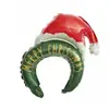 Nova Faixa de Cabeça Série de Natal Laço de Natal Balão do Papai Noel Festa de Natal Adereços para Fotos de Crianças