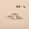 Pendientes de Cobre Chapado en Oro de 18 Quilates con Circonita Incrustada Micro y Perla Accesorios Pendientes de Princesa Accesorios para Joyería DIY Venta al por Mayor