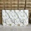Rolo de Adesivo de Parede de Mármore Imitação Azulejo Autoadesivo Decoração de Parede para Esconder Fundo Feio da Sala de Estar Papel de Parede à Prova d'Água e à Prova de Umidade