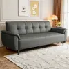 Cama Sofá Plegable Modelo Nuevo 2026 con Piel Resistente a Arañazos de Gato, Sofá Multifuncional de Doble Uso para Sala de Estar, Apartamento, Espacio Pequeño, Persona Individual o Doble