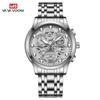 Reloj automático hueco para hombre AliExpress transfronterizo, reloj de cuarzo de tendencia empresarial, reloj impermeable para estudiante, reloj luminoso para hombre