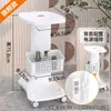 Carrito para Equipos de Belleza, Carrito de Belleza, Carrito Pequeño de Burbujas Especial para Salón de Belleza, Dispositivo Móvil Metabo