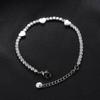 Pulsera Europea y Americana Estilo Ins de Acero de Titanio, Diseño que No se Desvanece, Pulsera Versátil de Nicho, Pulsera para Pareja, Estilo Geométrico Femenino