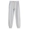 Pantalones Jogger de Cintura Alta para Mujer, Pantalones de Corte Ajustado, Pantalones de Chándal de Algodón 320g, Pantalones Deportivos, Pantalones Harem de Estilo Casual Perezoso Japonés y Coreano