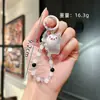Funda de Teléfono Fantasma de Alto Gama que Brilla en la Oscuridad, Colgante para Maleta, Llavero para Coche, Accesorio de Cadena para Teléfono, Regalo de Nicho para Vacaciones