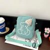 Bolso Bandolera de Oso de Dibujos Animados Otoño e Invierno Nuevo de Moda Estilo Japonés Colgante Fresco Bolso de Hombro para Estudiante Bolso para Teléfono Mini