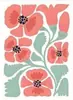 Novo Bordado Cruzado 5D Pintura com Diamantes Flores Abstratas Pontilhando DIY Broca Completa Cubo Mágico Diamante Redondo Bordado Cruzado Venda Quente Fabricante Atacado