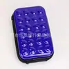 Bolsa de Maquiagem Rígida em PC com Padrão Personalizado e Logotipo, Presente, À Prova d'Água, Bolsa de Lavar, Caixa de Armazenamento de Mão para Viagem, Pequena Bolsa Quadrada