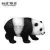 Esculturas de Animales de Dibujos Animados de Fibra de Vidrio Personalizadas, Esculturas de Animales Panda Realistas Personalizadas, Fabricante de Esculturas de Panda de Fibra de Vidrio Personalizadas