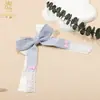 Pinza para el pelo con lazo de encaje de doble capa para niños, tocado, combinación de colores, pinza para coleta de niñas, pinza todo incluido para bebé, accesorios para el pelo
