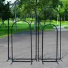 Atacado de Novos Adereços de Casamento em Estoque, Arco em Forma de Arco para Fundo de Palco, Decorações de Boas-Vindas, Suporte de Flores de Ferro para Casamento