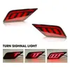 Adecuado para Toyota Landa Corolla delantero luces originales reemplazo luces de esquina traseras modificadas LED luces de freno de parachoques trasero