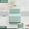 Oficina, guardería, vestíbulo de institución de formación, área de ocio y descanso, recepción, juego de sofá y mesa de centro para apartamento pequeño y sencillo