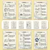Diez Dioses Cuatro Pilares Taoísmo Análisis Profundo Pegatina Estudios Chinos Cultura Tradicional Estilo Antiguo Sabiduría del I Ching Conocimiento Pegatina de Divulgación Científica