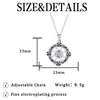 Collar Nudo Celta del Sol, Lujo Ligero Nicho Estilo Europeo y Americano, Colgante Incrustado con Diamantes para Mujer, Cadena para Clavícula que No se Desvanece, Exclusivamente para Ventas Transfronterizas
