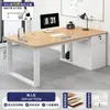 Estación de Trabajo para Personal de Oficina Escritorio de Oficina Combinación de Escritorio y Silla Oficina Moderna Simple Escritorio para Jefe Escritorio Individual de Trabajo Escritorio para Computadora