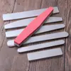 Lixa de Unha Coração de Aço Inoxidável Substituível Ferramenta de Unha Folha de Lixa Rasgável Patch de Esponja Substituível Tira de Metal para Polir