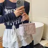 Bolso Cuadrado Pequeño de Moda con Cadena Acolchada Estilo Chanel para Mujer 2025 Nuevo Bolso de Mano de Moda Versátil Bolso de Hombro Cruzado