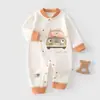 Mameluco Antibacteriano 7A para Bebé, Ropa de Algodón Puro para Recién Nacidos de Primavera y Otoño, Ropa Interior de Otoño e Invierno, Conjunto de Primavera para Bebé