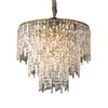 Candelabro de sala de estar posmoderno simple atmosférico luz de lujo italiana lámparas de cristal redondas para comedor dormitorio principal fábrica de Zhongshan